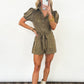 Luxe Suede Romper