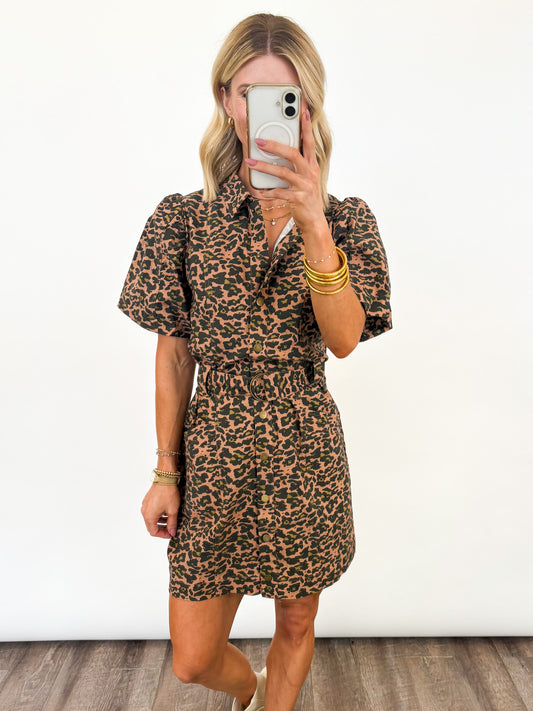 Wild Spirit Belted Dress