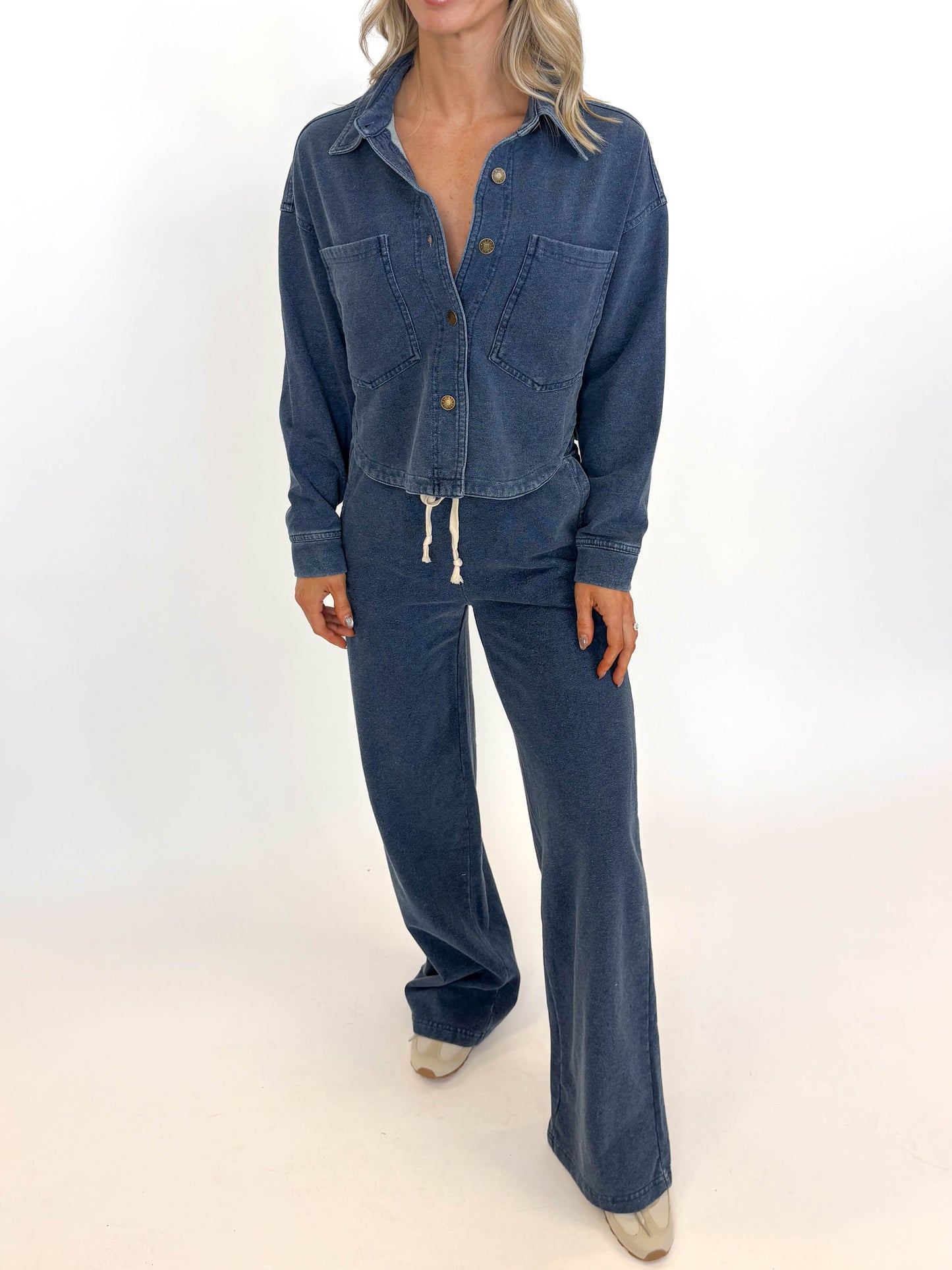 Off Duty Denim Set