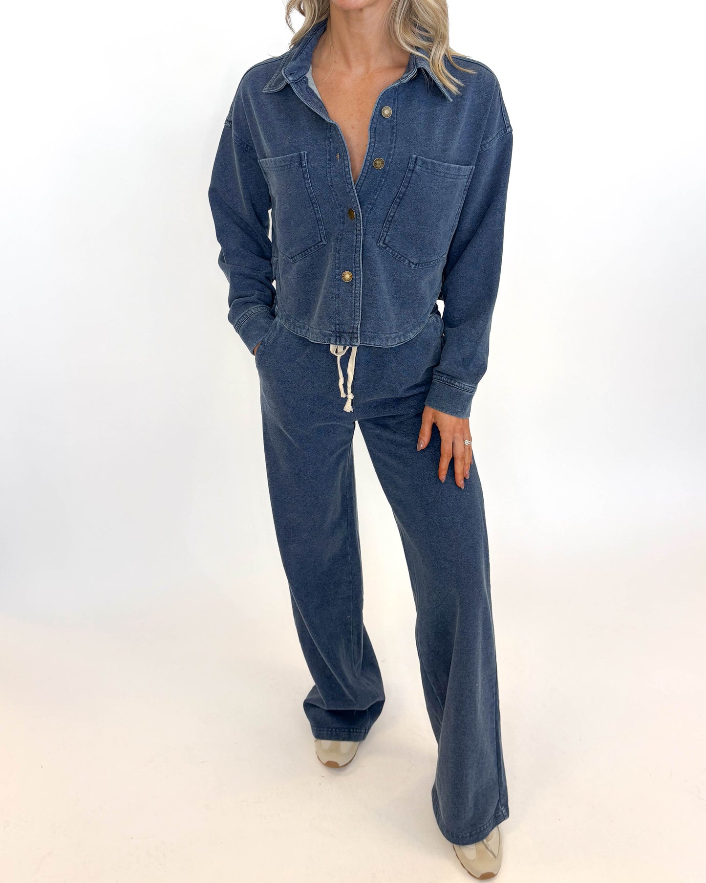 Off Duty Denim Set