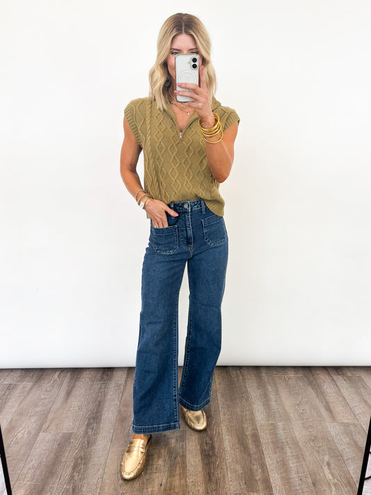 Sierra Cable Knit Top