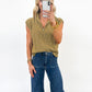Sierra Cable Knit Top