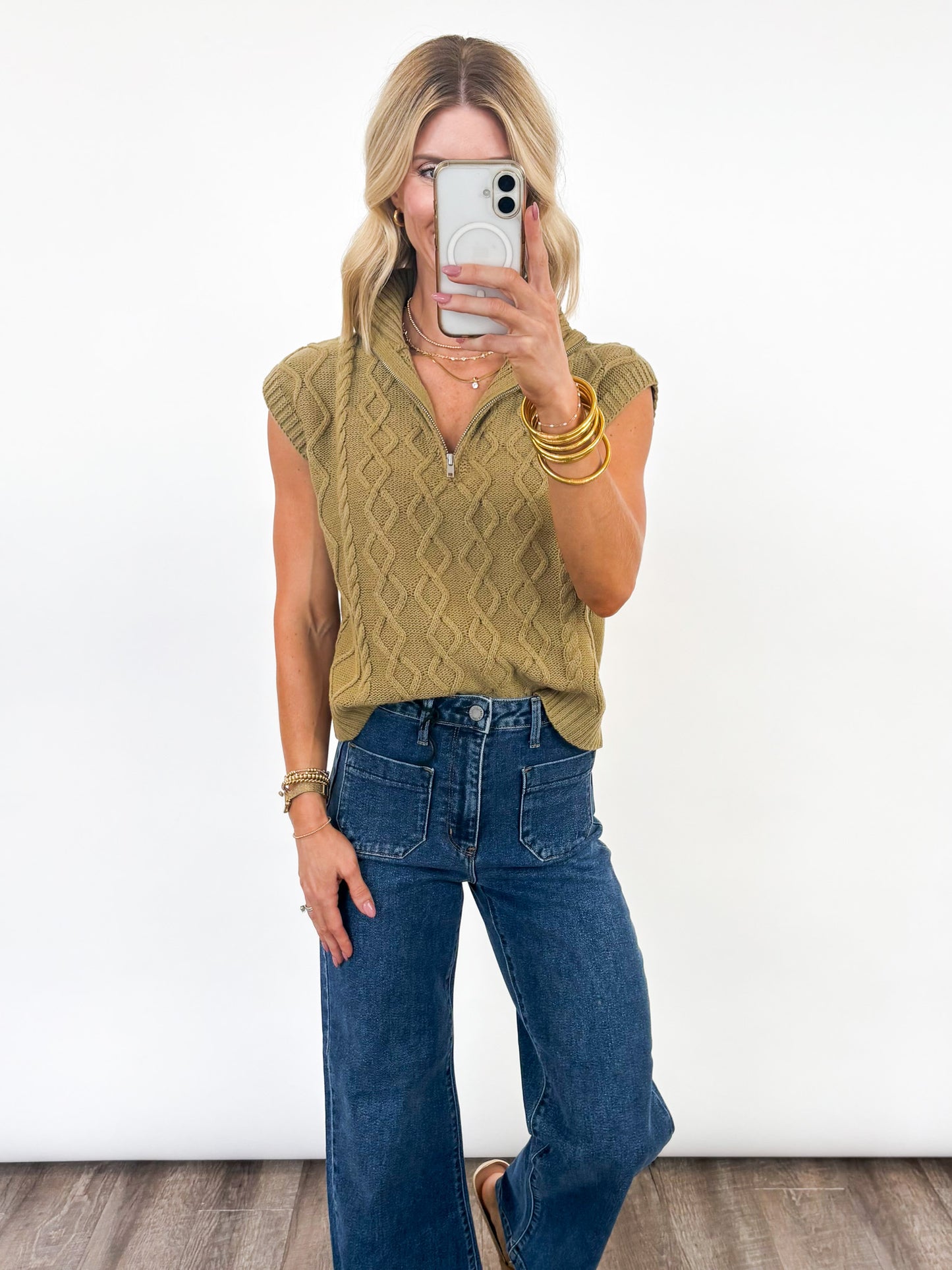 Sierra Cable Knit Top