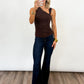 The Luxe Drape Neck Top - 2 Colors