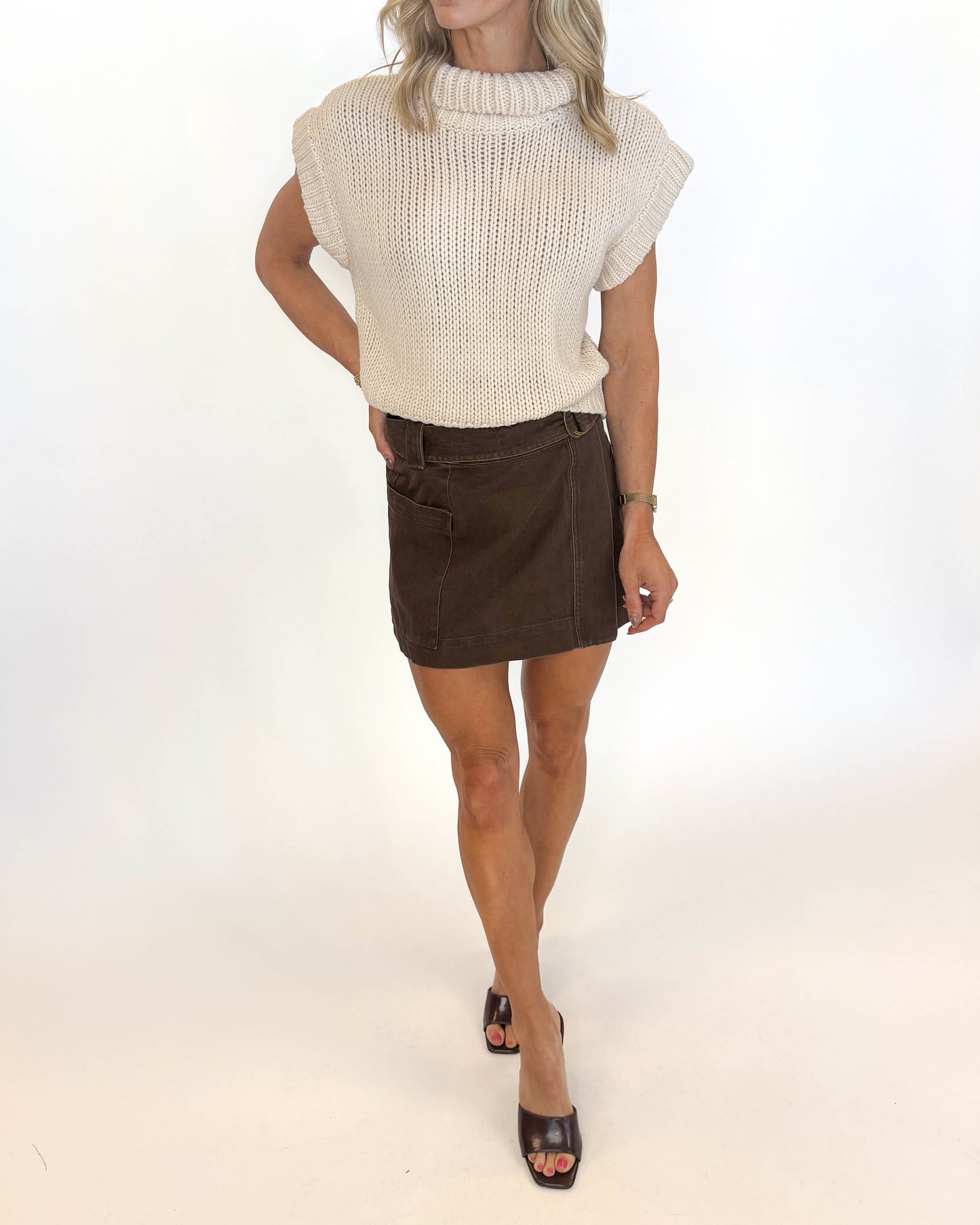 The Harper Sweater - ECRU