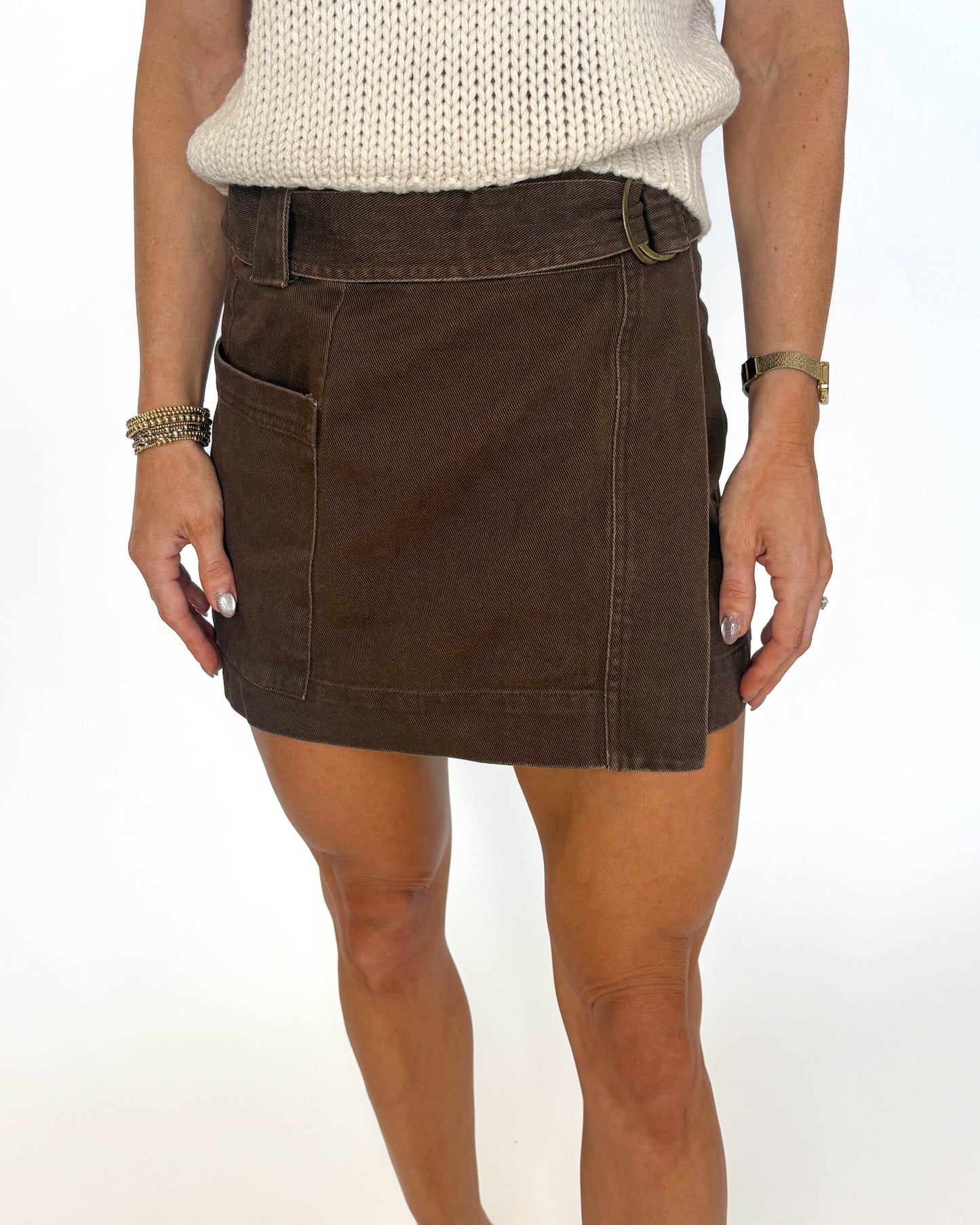 Cocoa Crush Wrap Skirt