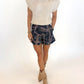 Vintage Reins Printed Shorts