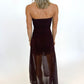 After Midnight Lace Maxi Dress