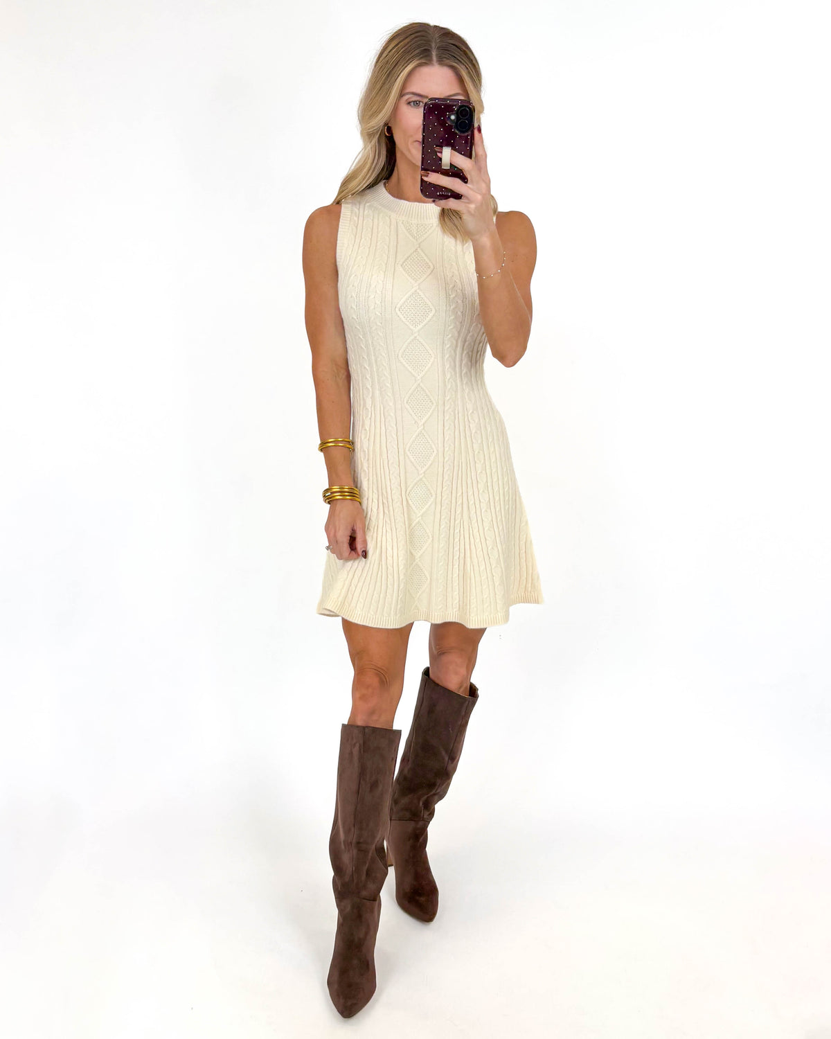 Autumn Keepsake Sweater Dress