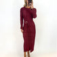 Evening Elegance Midi Dress