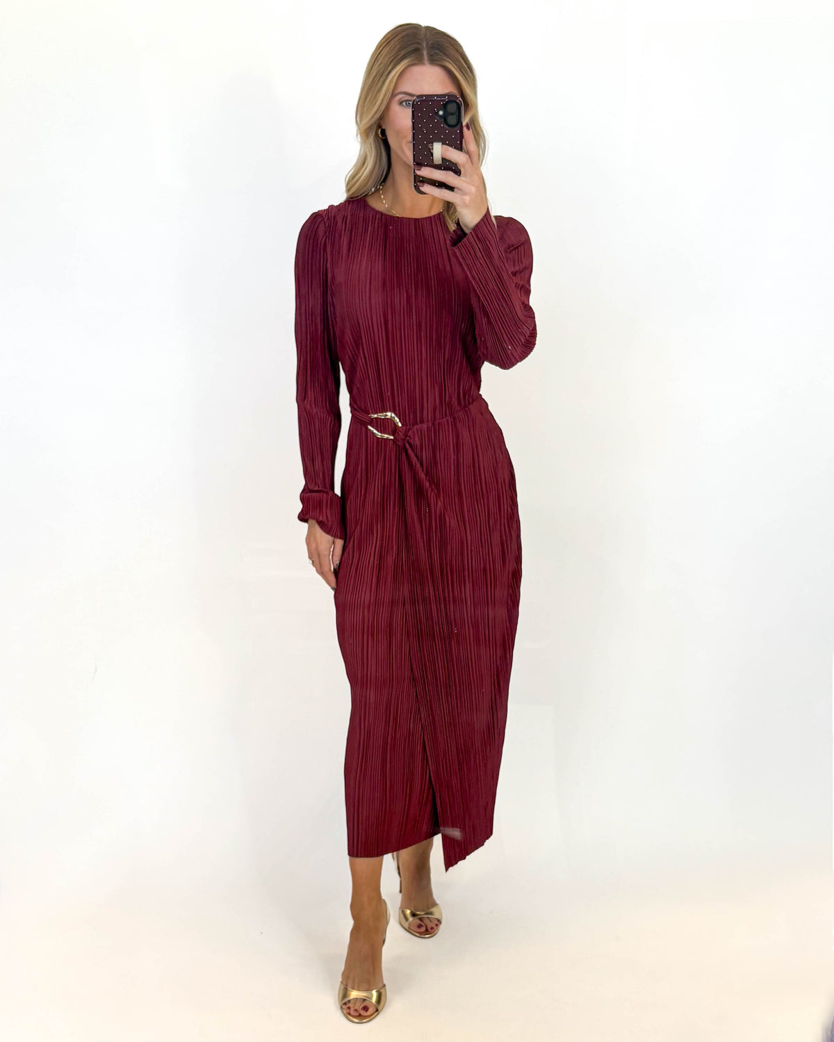 Evening Elegance Midi Dress