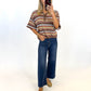 Coffee & Color Striped Sweater