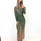 Emerald Twilight Skirt Set