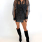 Sheer Intent Organza Top - MORE COLORS