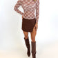 Espresso Edit Mini Skirt