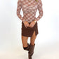 Espresso Edit Mini Skirt