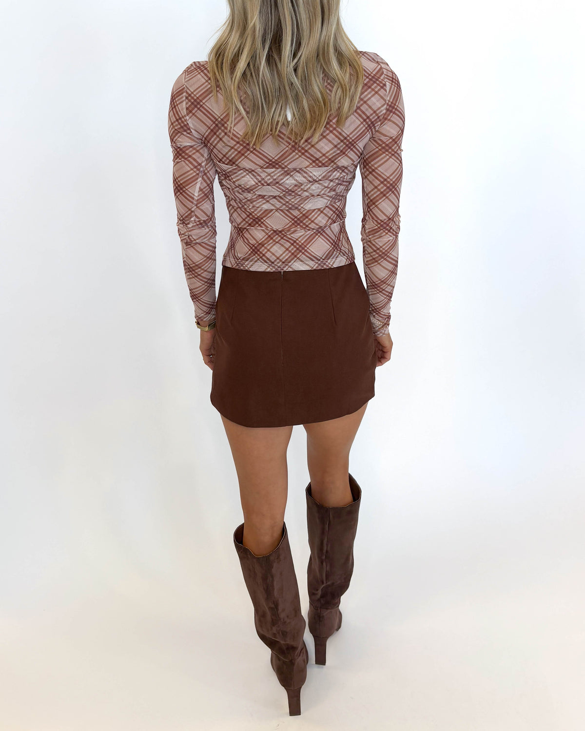 Espresso Edit Mini Skirt