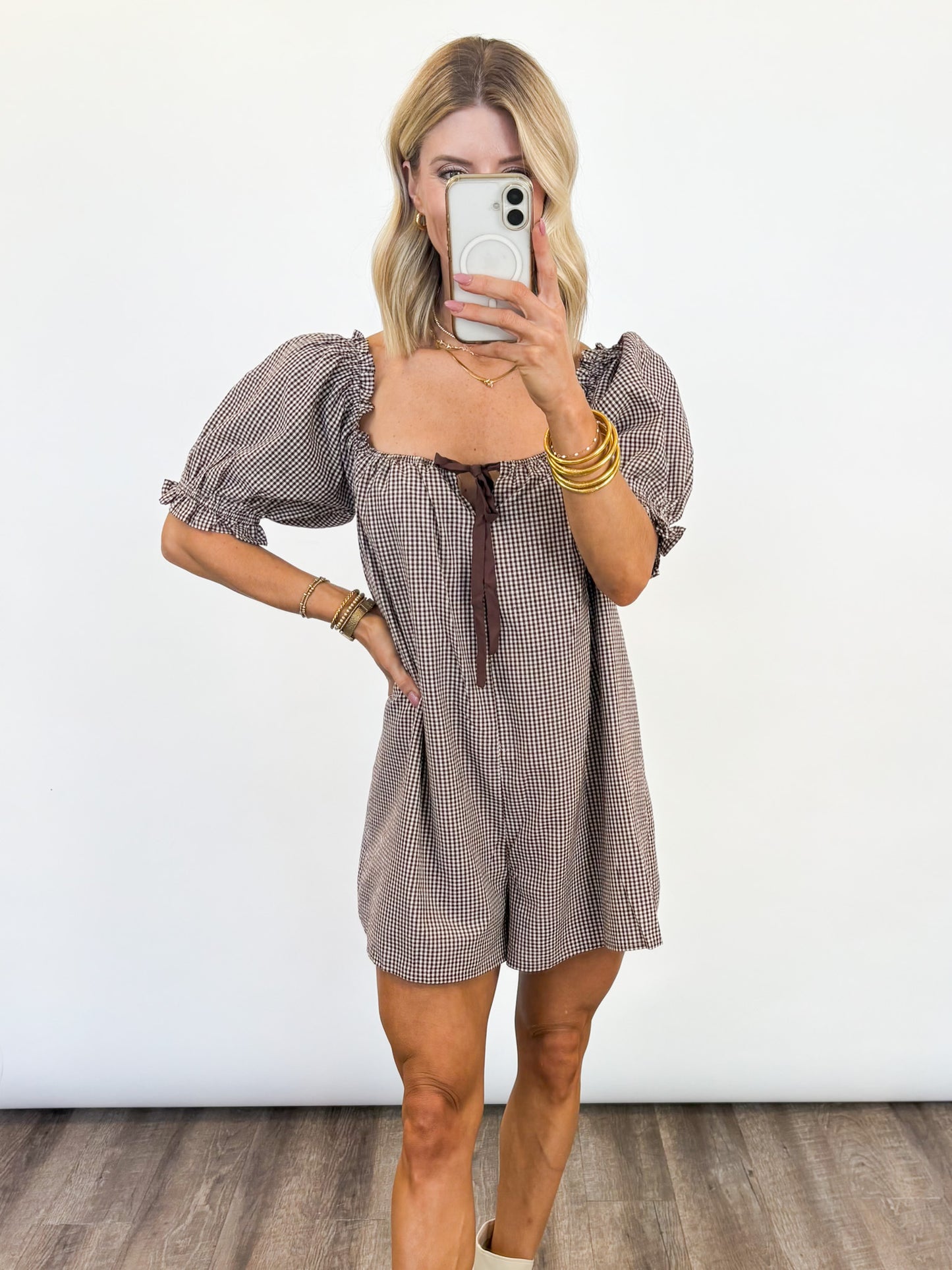 Rustic Charm Romper