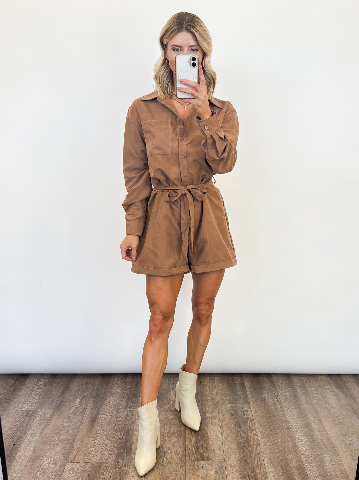 Desert Dune Utility Romper