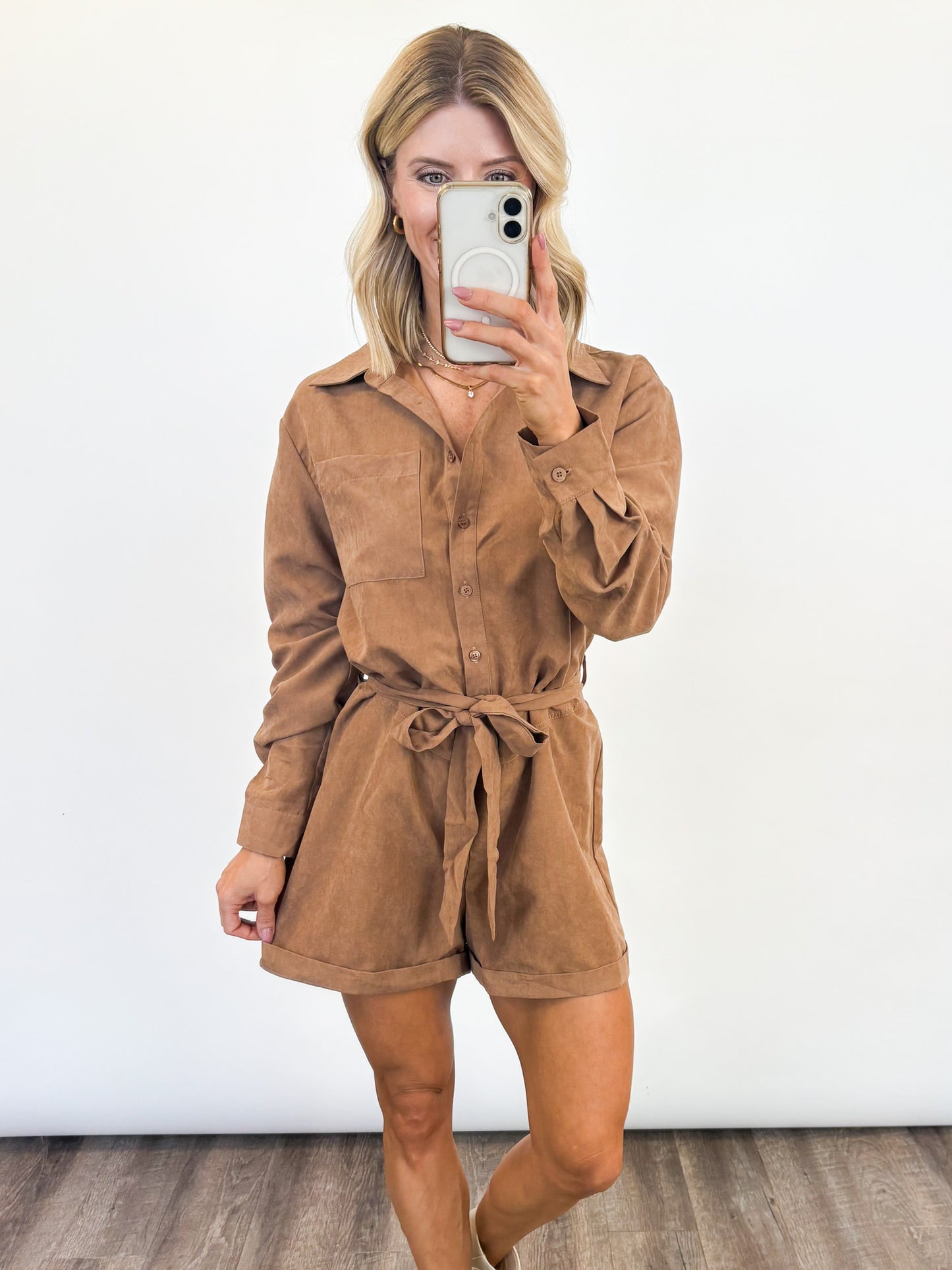 Desert Dune Utility Romper