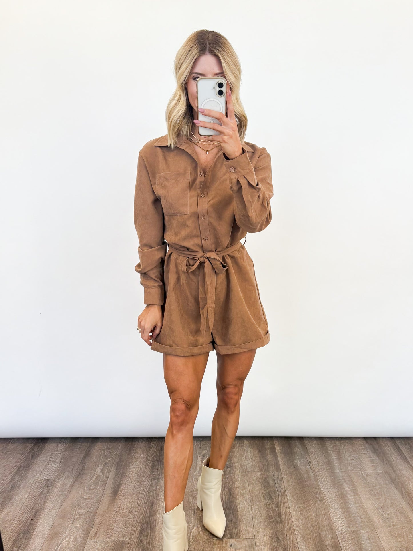 Desert Dune Utility Romper