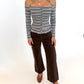 The Cocoa Crush Wide Leg Jeans