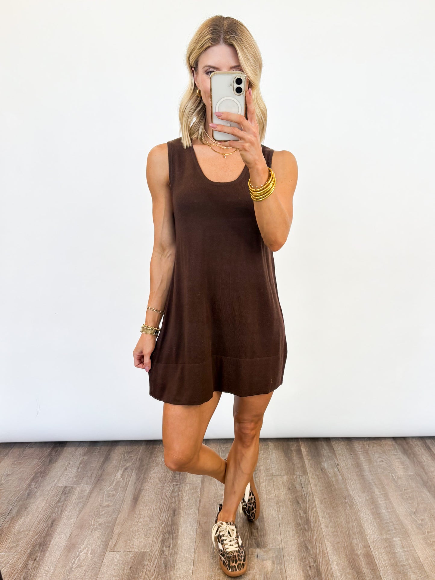 Everyday Ease Sleeveless Knit Dress