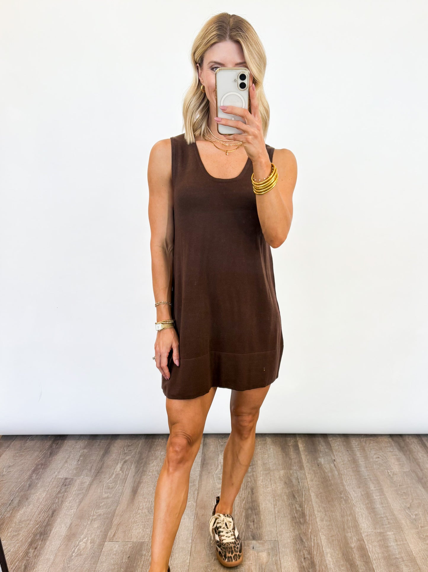 Everyday Ease Sleeveless Knit Dress
