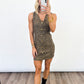 Wild Instinct Button-Up Dress