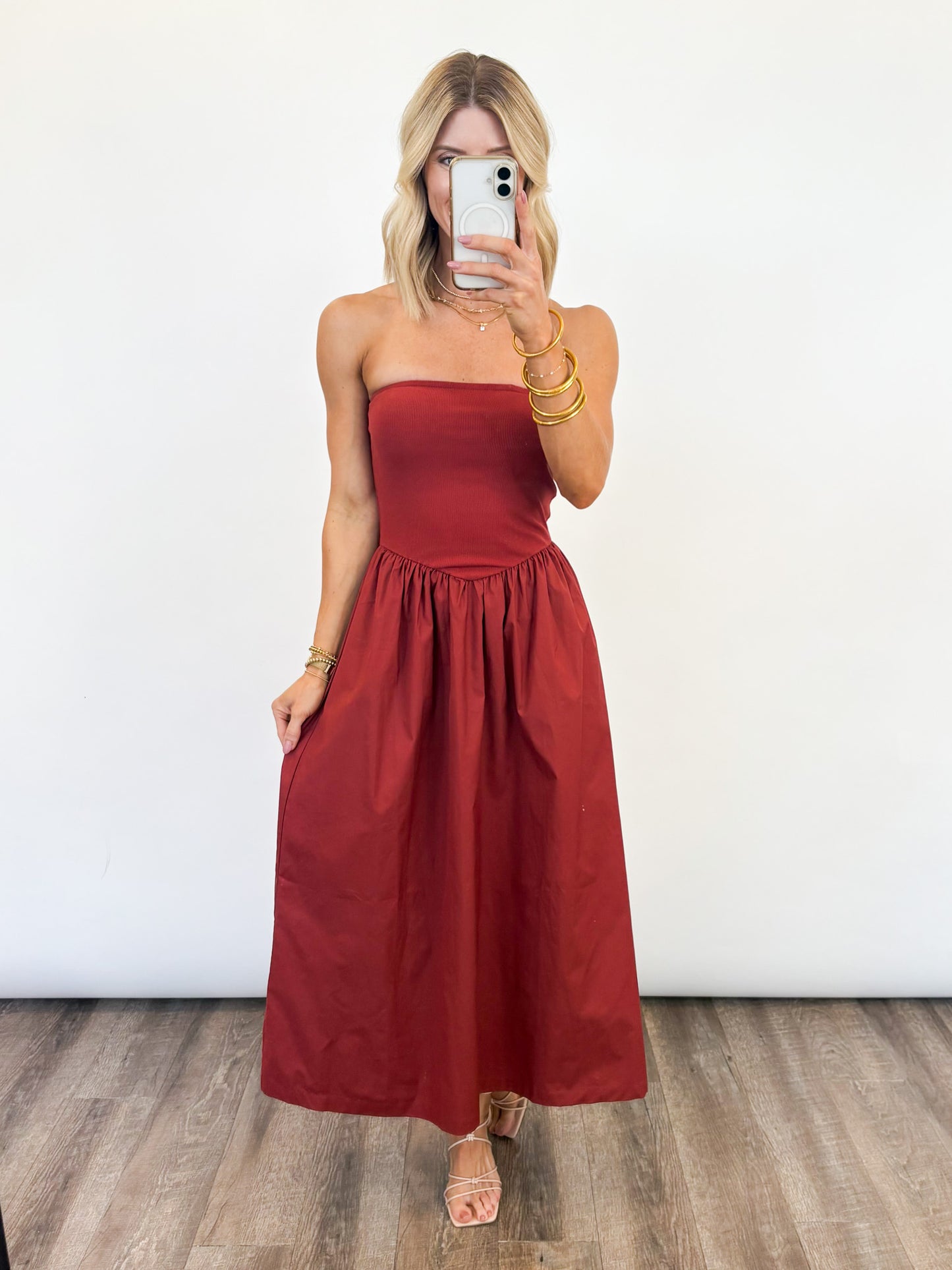 Catching Sunsets Midi Dress