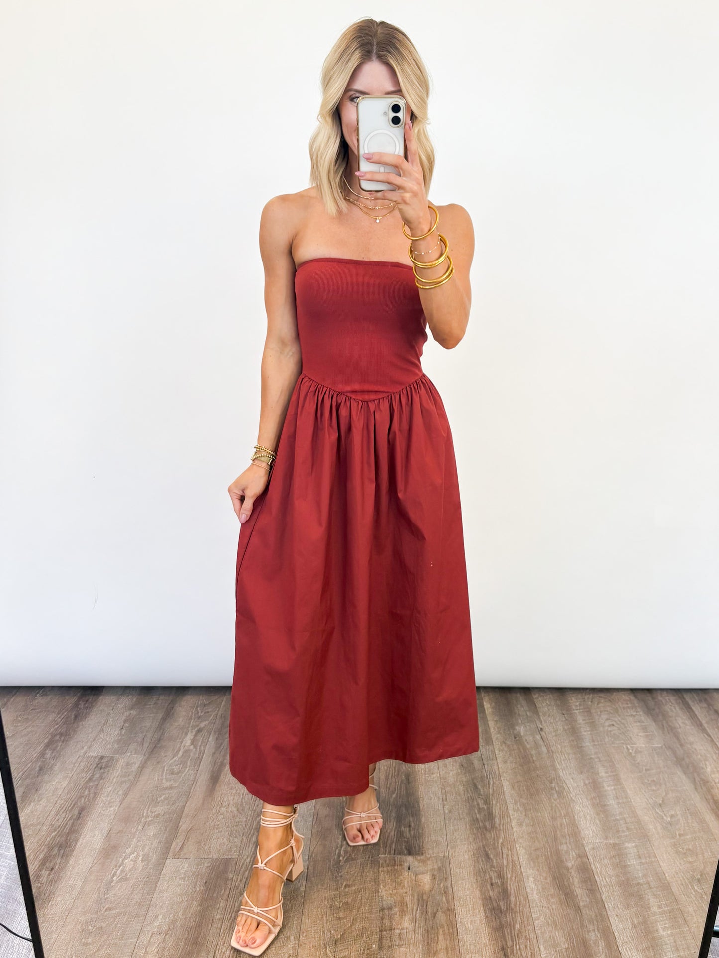 Catching Sunsets Midi Dress