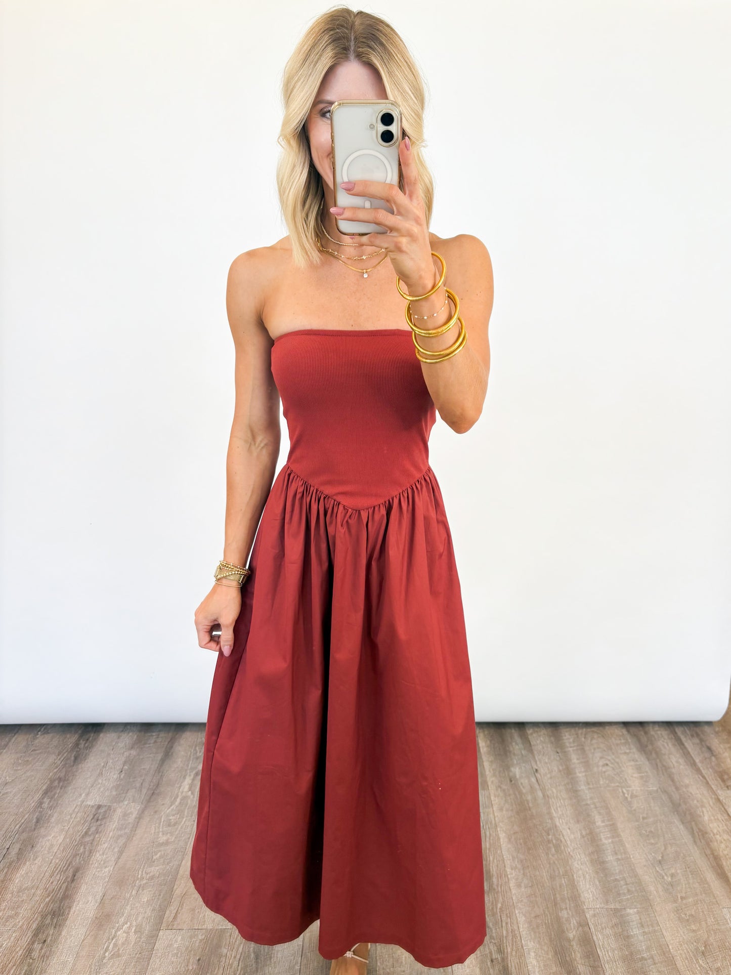 Catching Sunsets Midi Dress
