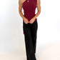Merlot Moment Ribbed Top