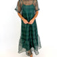 Evergreen Elegance Plaid Dress