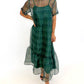 Evergreen Elegance Plaid Dress