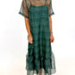 Evergreen Elegance Plaid Dress