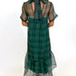 Evergreen Elegance Plaid Dress