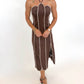 Cocoa Petal Midi Dress