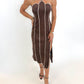 Cocoa Petal Midi Dress