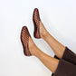 The Woven Wander Ballet Flat