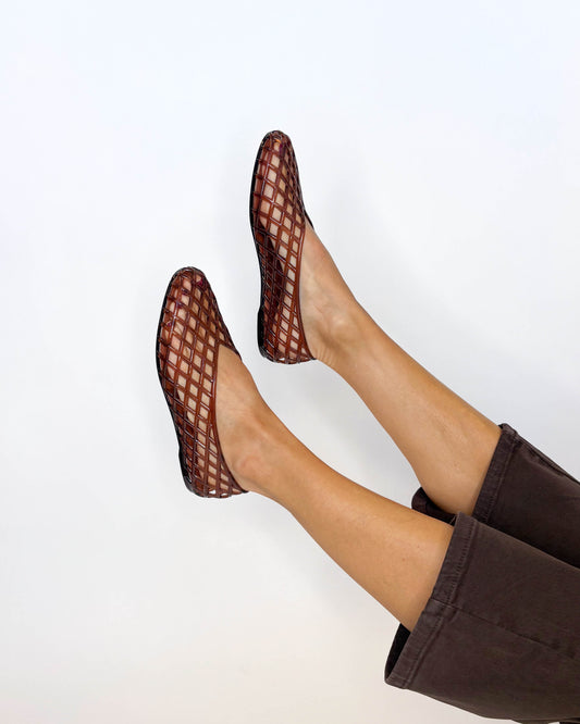 The Woven Wander Ballet Flat