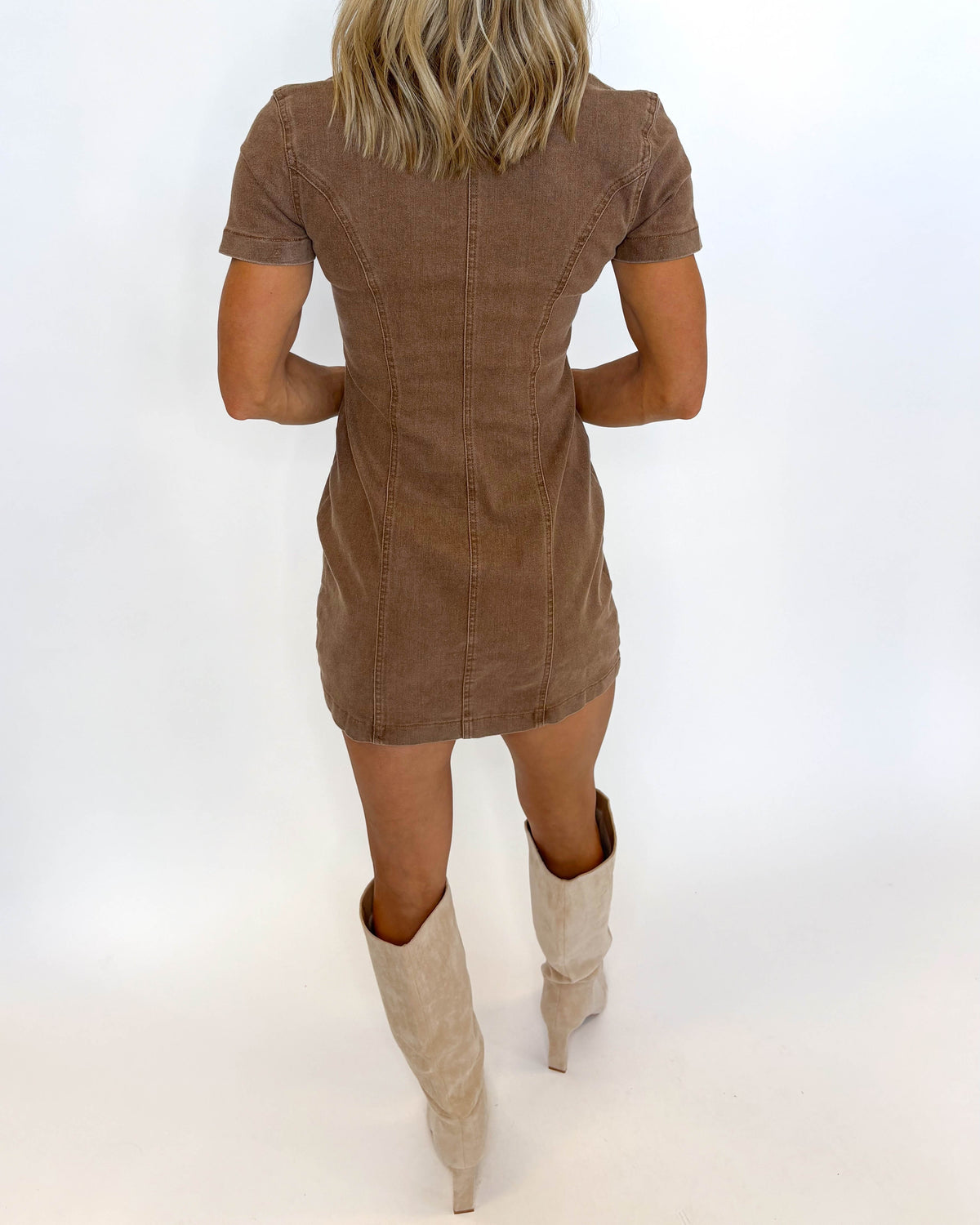 Western Ways Denim Dress