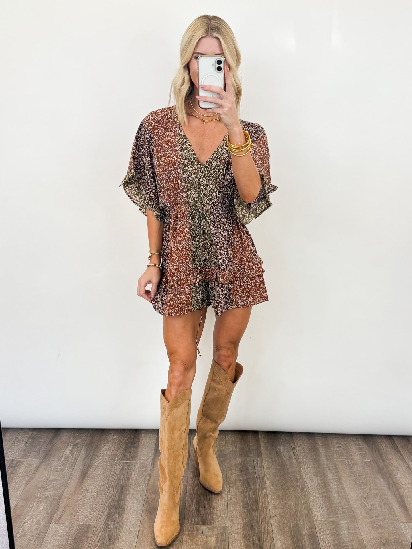 Autumn Meadow Romper
