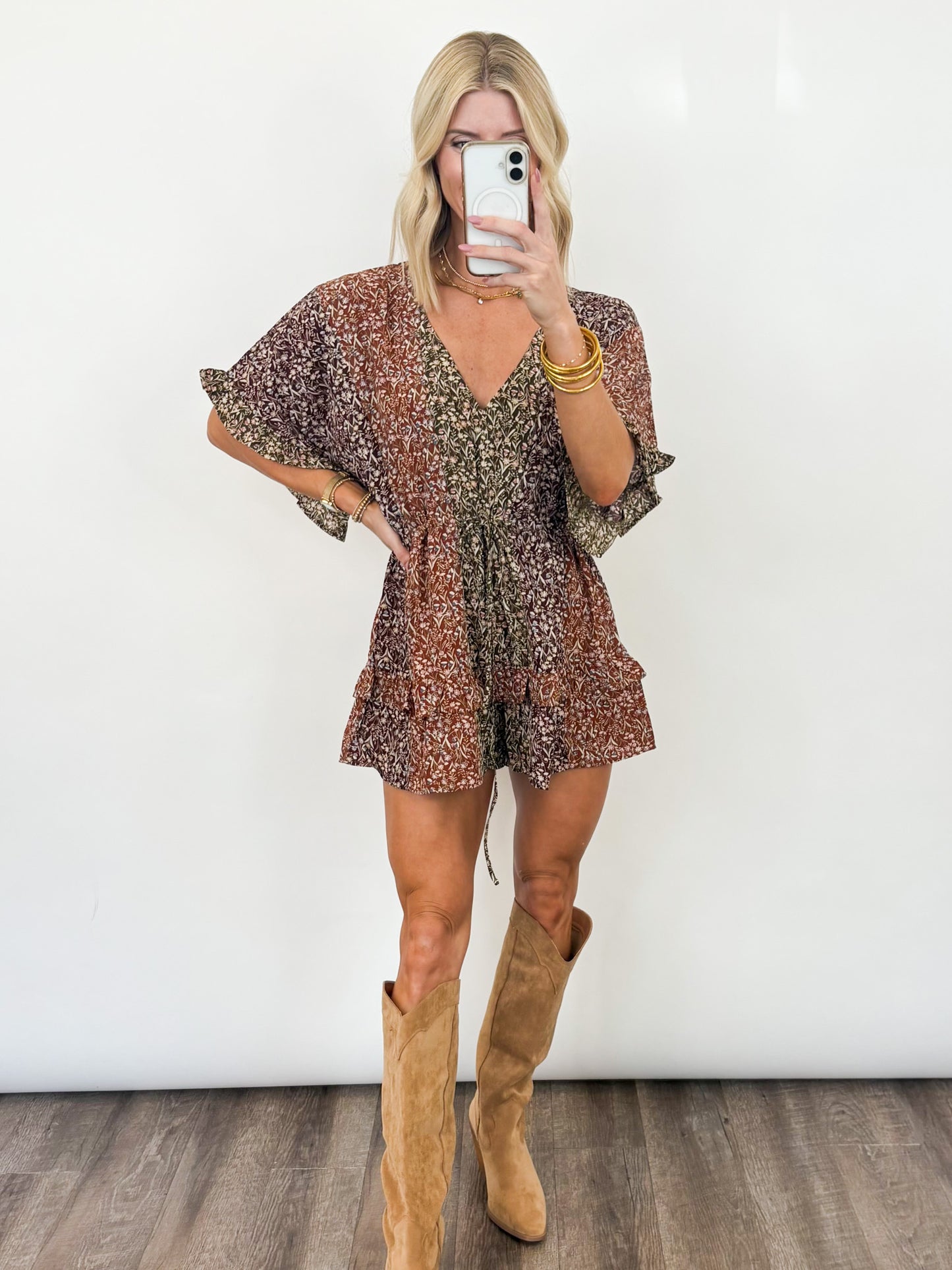 Autumn Meadow Romper