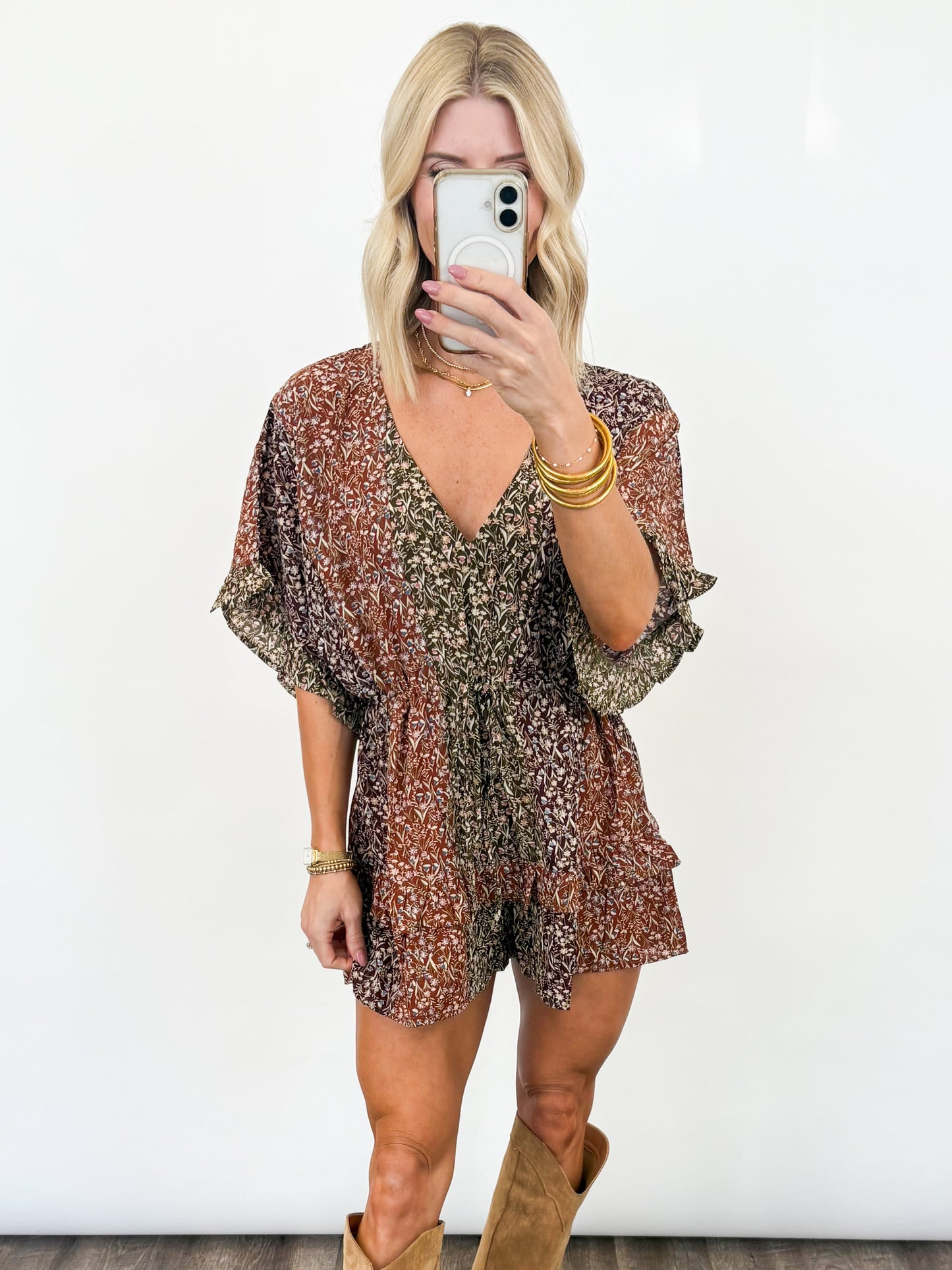 Autumn Meadow Romper
