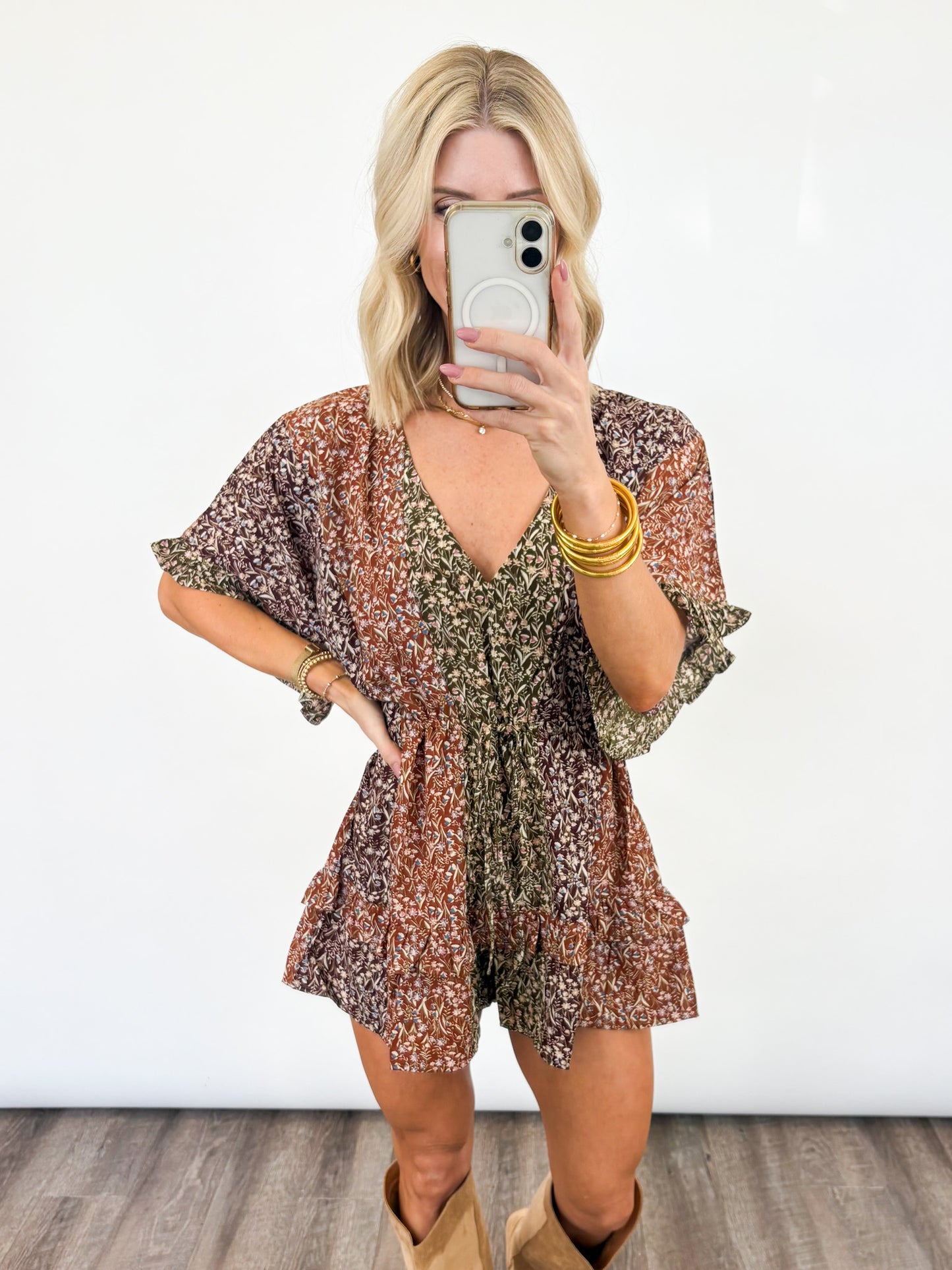 Autumn Meadow Romper