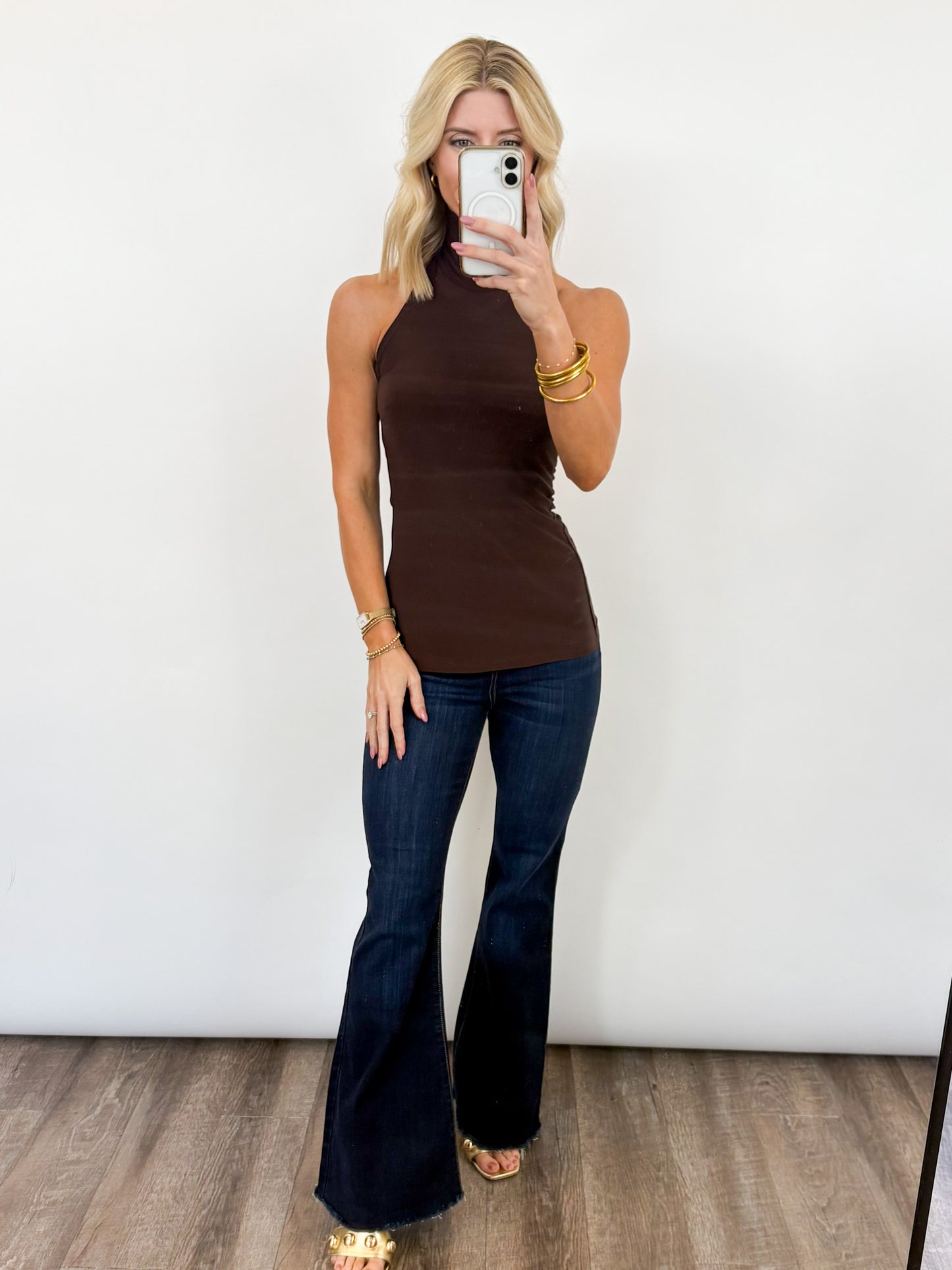Cocoa Halter top