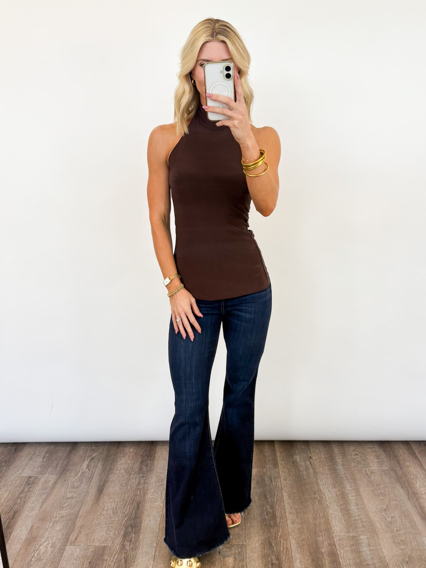 Cocoa Halter top