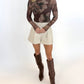 Champagne Plans Shorts - IVORY
