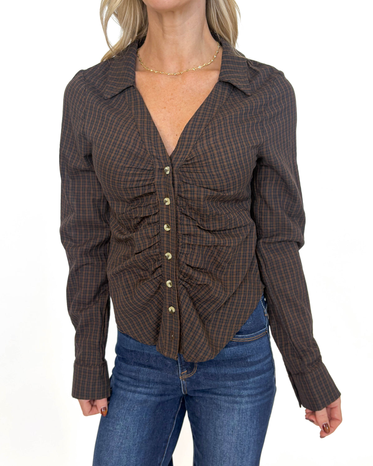 Woodland Whim Plaid Top - MORE COLORS